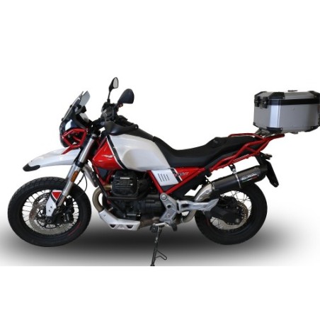 Scarico GPR Furore Nero per Moto Guzzi V85 TT dal 2019 al 2020 racing