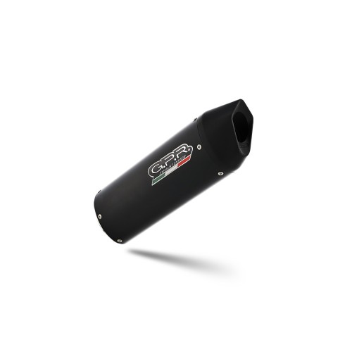 Scarico GPR Furore Nero per Moto Guzzi V85 TT dal 2021 al 2024 racing