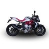 Scarico GPR Furore Nero per Mv Agusta Brutale 800 Dragster dal 2013 al 2016 omologato