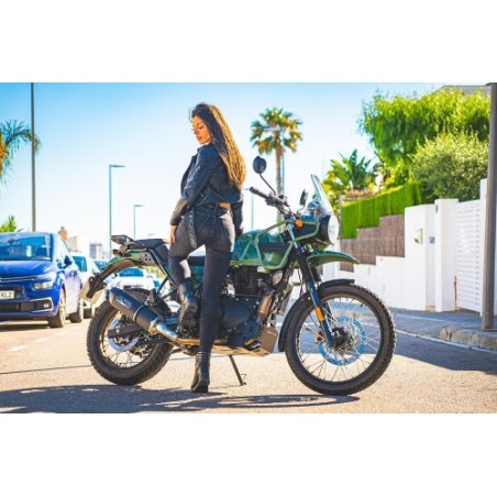 Scarico GPR Furore Nero per Royal Enfield Himalayan 410 dal 2021 al 2024 racing