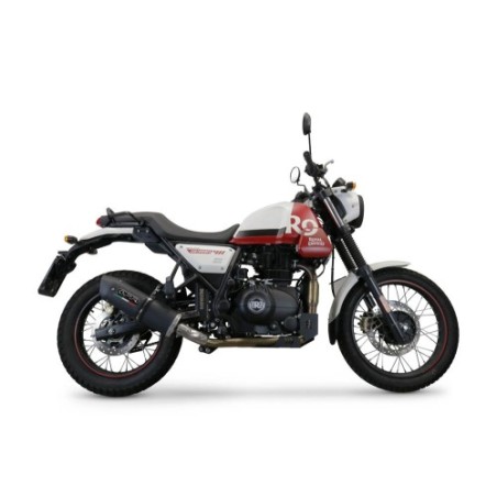 Scarico GPR Furore Nero per Royal Enfield Scram 411 dal 2022 al 2024 racing