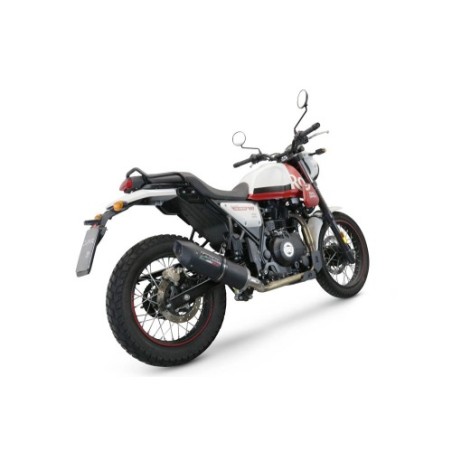 Scarico GPR Furore Nero per Royal Enfield Scram 411 dal 2022 al 2024 racing