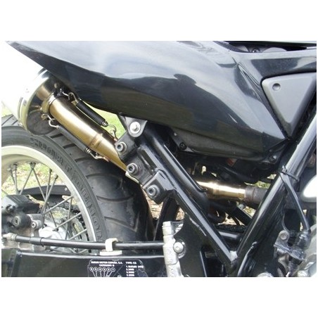 Scarico GPR Furore Nero per SUZUKI Dr 125 - Sm dal 2008 al 2015 omologato