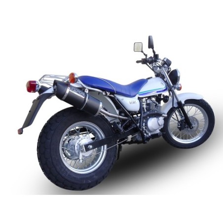 Scarico GPR Furore Nero per SUZUKI Rv 125 Van Van dal 2003 al 2017 omologato