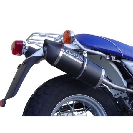 Scarico GPR Furore Nero per SUZUKI Rv 125 Van Van dal 2003 al 2017 racing
