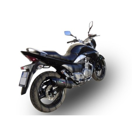 Scarico GPR Furore Nero per SUZUKI Gw 250 F Inazuma dal 2012 al 2017 omologato