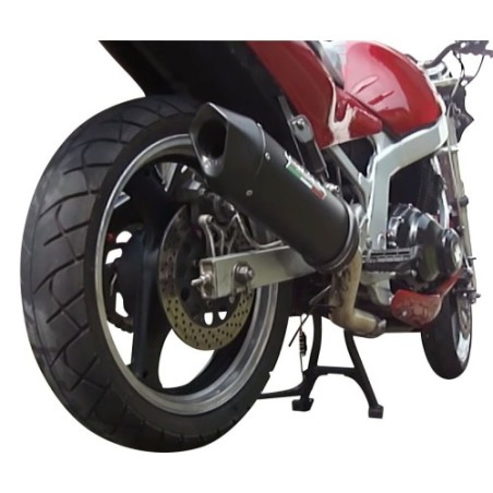 Scarico GPR Furore Nero per SUZUKI Gs 500 E - F dal 1989 al 2007 omologato