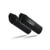 Scarico GPR Furore Nero per SUZUKI Sv 1000 - S dal 2003 al 2008 omologato