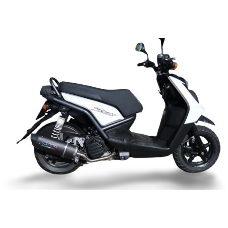 Scarico GPR Furore Nero per YAMAHA Zuma 125 dal 2009 al 2015 racing