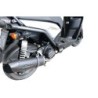 Scarico GPR Furore Nero per YAMAHA Zuma 125 dal 2009 al 2015 racing