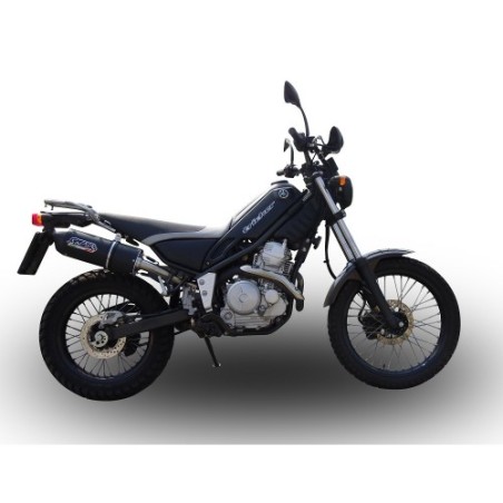Scarico GPR Furore Nero per YAMAHA Tricker 250 dal 2005 al 2008 omologato