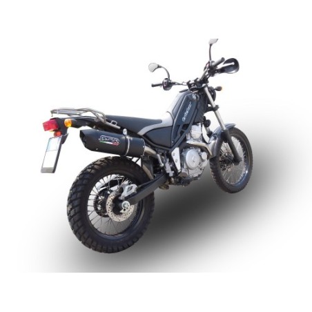 Scarico GPR Furore Nero per YAMAHA Tricker 250 dal 2005 al 2008 omologato