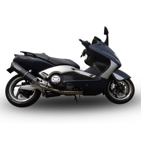 Scarico GPR Furore Nero per YAMAHA T-Max 500 dal 2001 al 2011 omologato