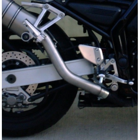 Scarico GPR Furore Nero per YAMAHA Fzs 600 Fazer dal 1998 al 2003 omologato