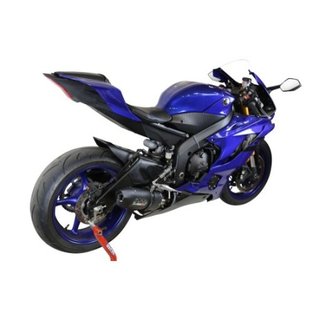 Scarico GPR Furore Nero per YAMAHA Yzf R6 dal 2017 al 2025 racing