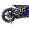 Scarico GPR Furore Nero per YAMAHA Yzf R6 dal 2017 al 2025 racing