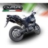 Scarico GPR Furore Nero per YAMAHA Xt 660 Z Teneré dal 2008 al 2016 omologato
