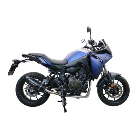 Scarico GPR Furore Nero per YAMAHA Tracer 700 GT dal 2019 al 2020 omologato