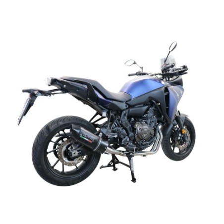 Scarico GPR Furore Nero per YAMAHA Tracer 700 GT dal 2019 al 2020 omologato