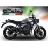 Scarico GPR Furore Nero per YAMAHA Xsr 700 dal 2021 al 2024 omologato