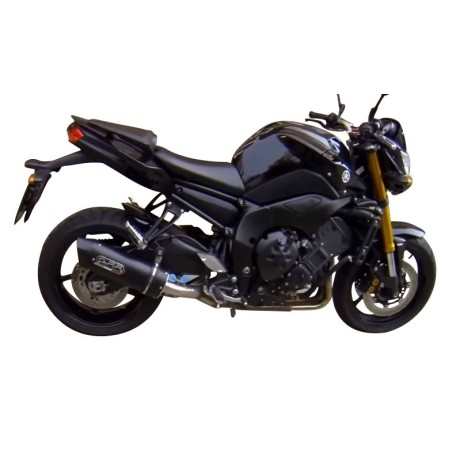 Scarico GPR Furore Nero per YAMAHA Fz 8 dal 2010 al 2016 omologato