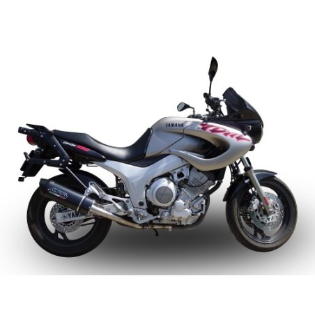 Scarico GPR Furore Nero per YAMAHA Tdm 850 dal 1991 al 2001 omologato