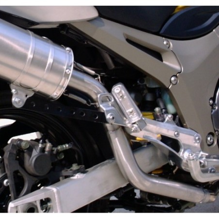 Scarico GPR Furore Nero per YAMAHA Tdm 900 dal 2002 al 2014 omologato