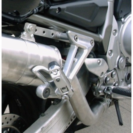 Scarico GPR Furore Nero per YAMAHA Fzs 1000 Fazer dal 2001 al 2005 omologato