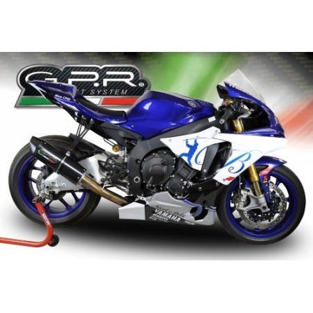 Scarico GPR Furore Nero per YAMAHA Yzf R1-R1-M dal 2017 al 2019 racing
