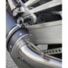 Scarico GPR Furore Nero per YAMAHA Xjr 1200 dal 1995 al 1997 omologato
