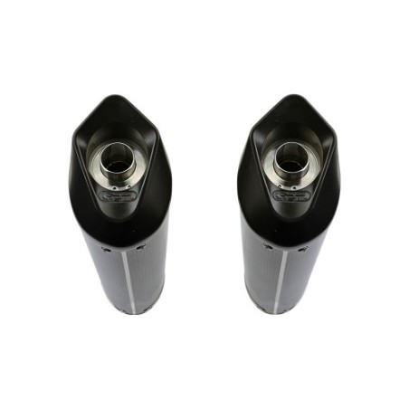 Scarico GPR Furore Poppy per Ducati 848 dal 2007 al 2013 omologato