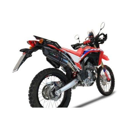 Scarico GPR Furore Poppy per Honda Crf 300 L - Rally dal 2021 al 2025 racing