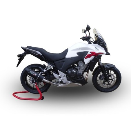 Scarico GPR Furore Poppy per Honda Cb 400 X dal 2013 al 2015 omologato