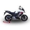Scarico GPR Furore Poppy per Honda Cb 400 X dal 2013 al 2015 omologato