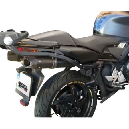 Scarico GPR Furore Poppy per Honda Vfr 800 V-Tec dal 2002 al 2013 omologato