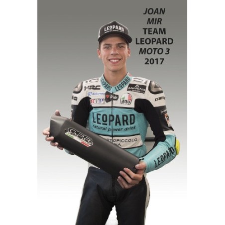 Scarico GPR Furore Poppy per Husqvarna Te 250 - Sm 250 R dal 2002 al 2004 omologato