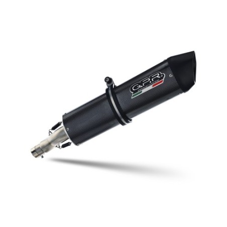 Scarico GPR Furore Poppy per Husqvarna TE 410 E dal 2005 al 2006 omologato