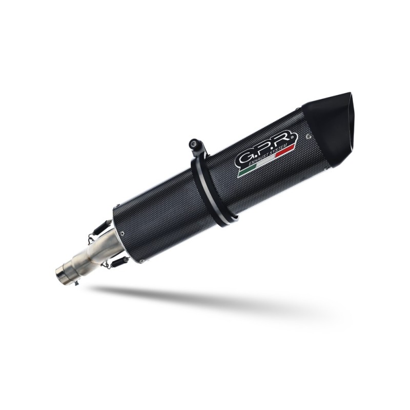 Scarico GPR Furore Poppy per Husqvarna TE 610 E - SM 610 dal 2007 al 2009 omologato