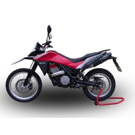 Scarico GPR Furore Poppy per Husqvarna TERRA - STRADA TR 650 dal 2013 al 2015 omologato