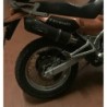 Scarico GPR Furore Poppy per Kawasaki Kle 500 dal 1991 al 2007 omologato
