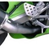 Scarico GPR Furore Poppy per Kawasaki Zx-6R 636 dal 2003 al 2004 omologato