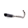 Scarico GPR Furore Poppy per Kawasaki Er 6 N - F dal 2012 al 2016 omologato
