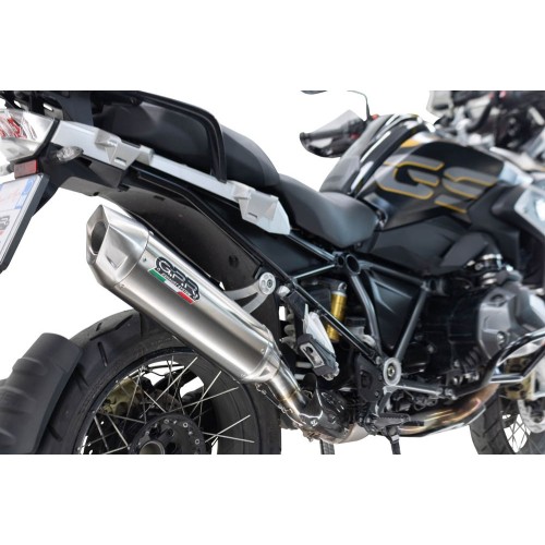 Scarico GPR Furore-X Acciaio Inox per BMW R 1250 Gs dal 2019 al 2020 omologato