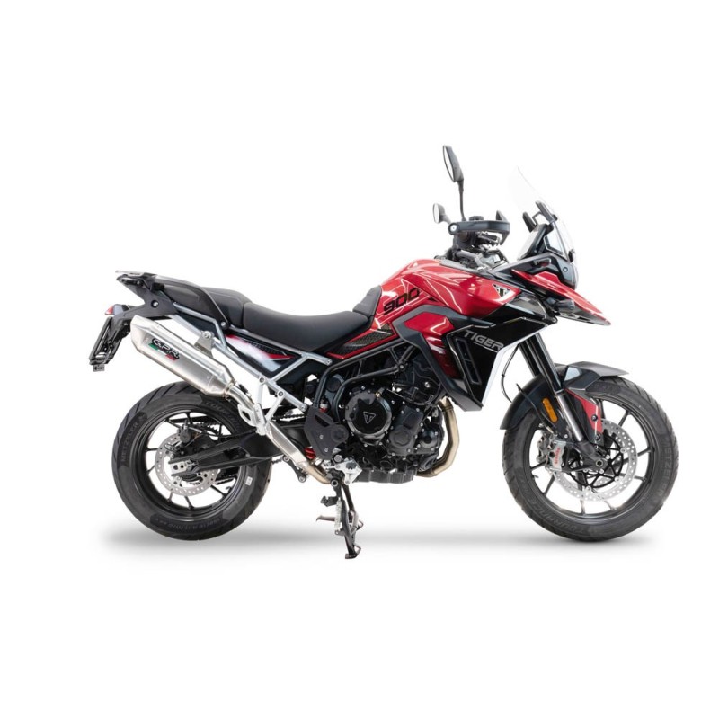 Scarico GPR Furore-X Acciaio Inox per Triumph Tiger 900 GT / Pro / Rally Pro dal 2024 al 2025 omologato