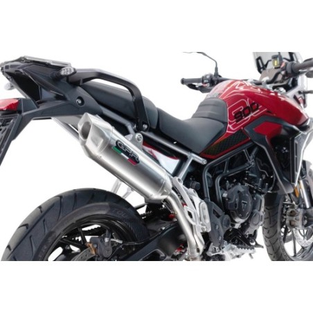 Scarico GPR Furore-X Acciaio Inox per Triumph Tiger 900 GT / Pro / Rally Pro dal 2024 al 2025 omologato