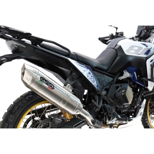 Scarico GPR Furore-X Acciaio Inox per Voge DS 800 Rally dal 2025 al 2026 omologato