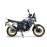 Scarico GPR Furore-X Acciaio Inox per Voge DS 800 Rally dal 2025 al 2026 omologato