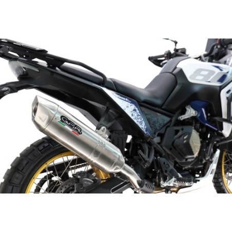 Scarico GPR Furore-X Acciaio Inox per Voge DS 800 Rally dal 2025 al 2026 omologato