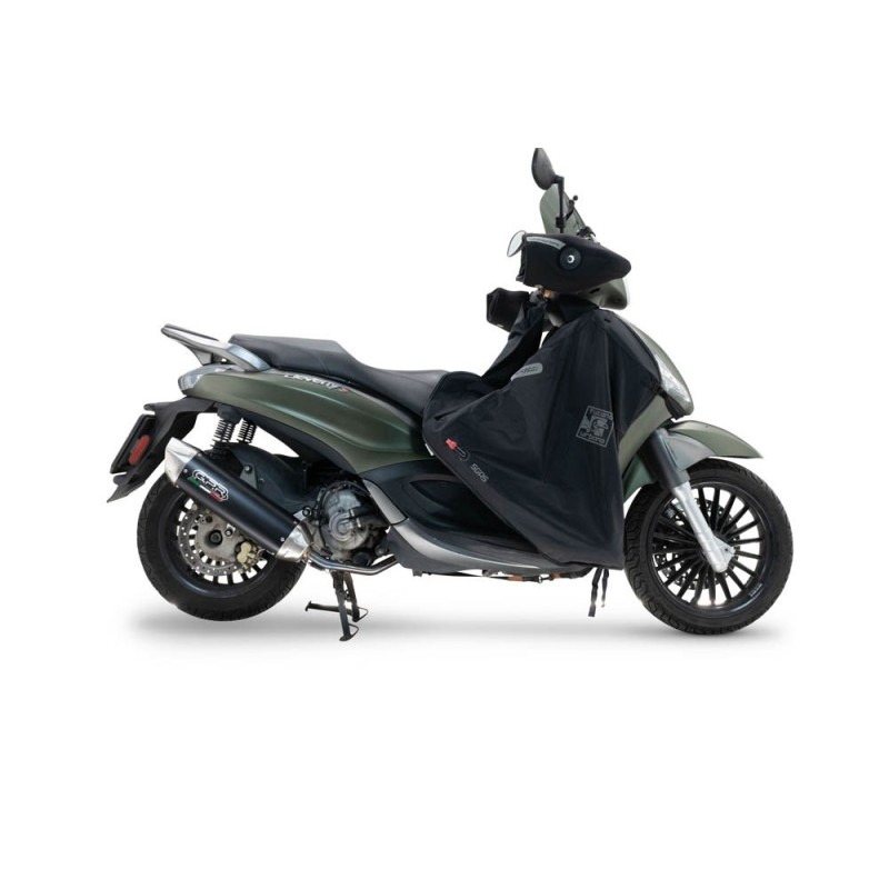Scarico GPR Furore-X Scooter per Piaggio Beverly 300 I.E. ABS - S - Police dal 2016 al 2020 omologato