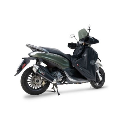 Scarico GPR Furore-X Scooter per Piaggio Beverly 300 I.E. ABS - S - Police dal 2016 al 2020 omologato